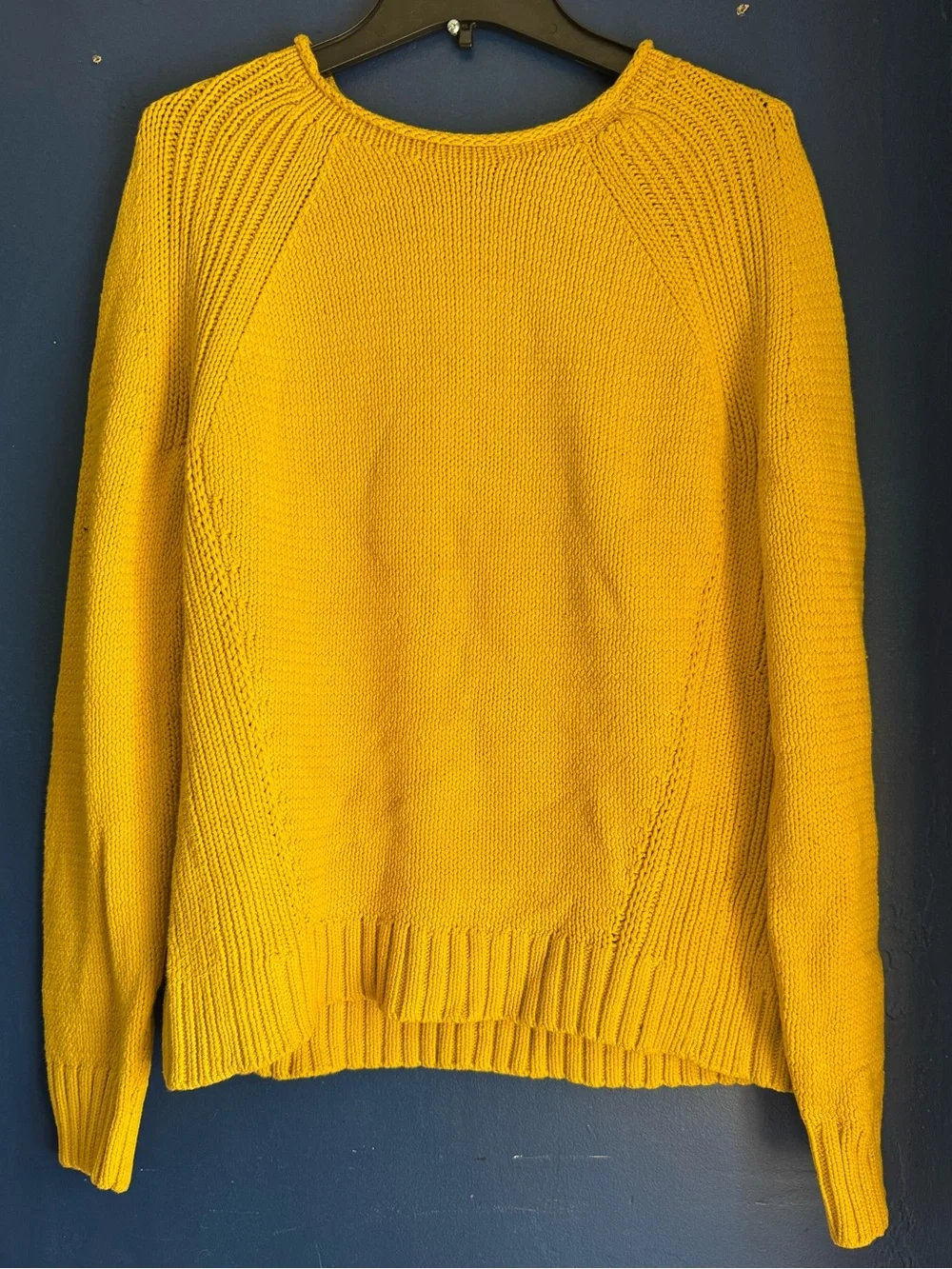 J. Crew Golden Yellow Knit Sweater